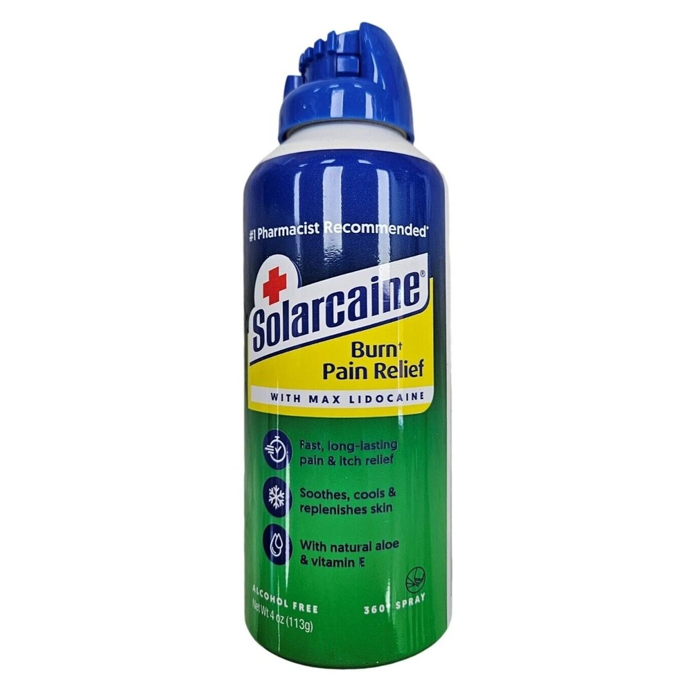 Solarcaine Burn Relief‎ SPRAY Cool Aloe 4 oz